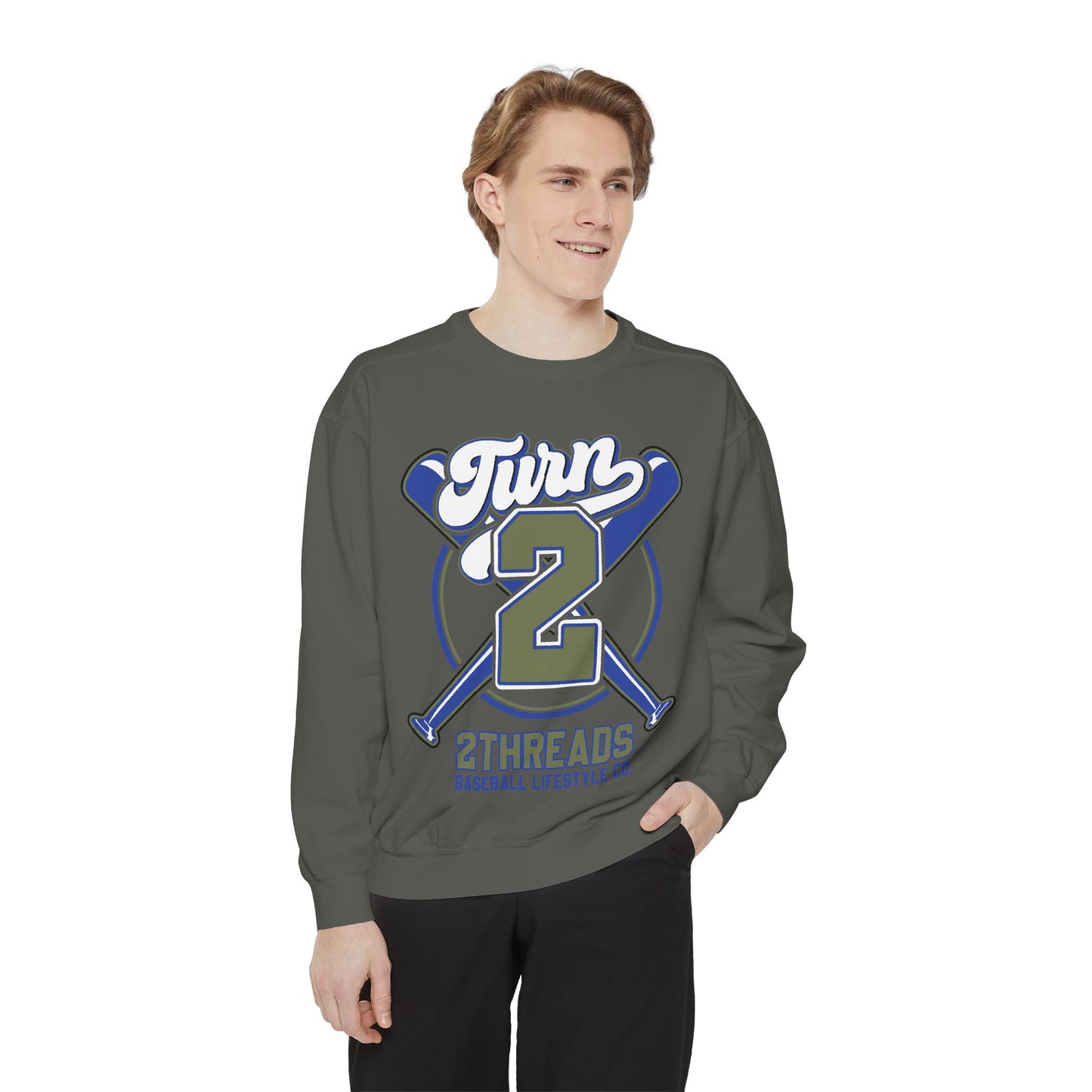 Baseball '2' Varsity Sweatshirt — 2Three08 Team Logo Pullover - Merit Sell