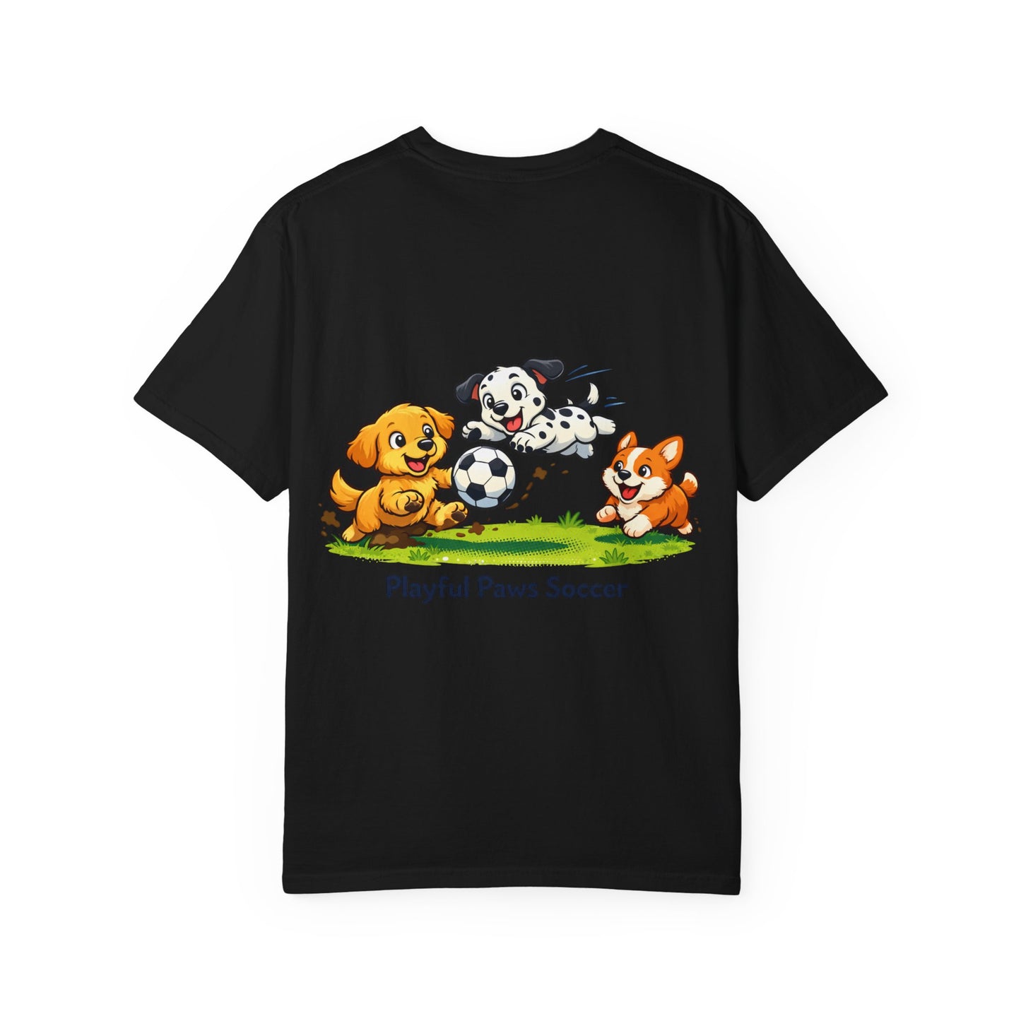 T-Shirt — Playful Paws Soccer Kids Tee
