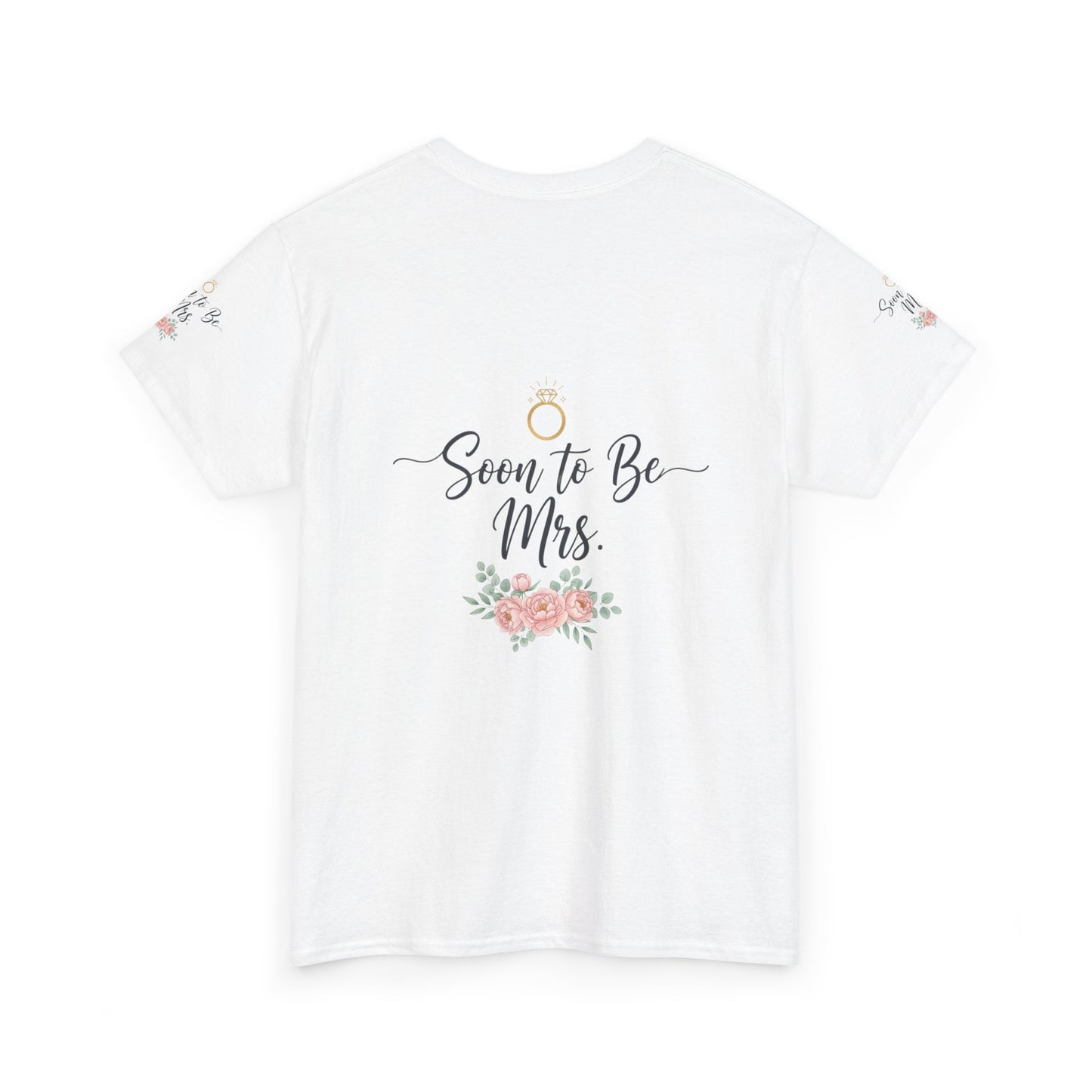 Soon to Be Mrs. Tee — Bridal Engagement Shirt with Floral Ring Design