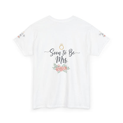 Soon to Be Mrs. Tee — Bridal Engagement Shirt with Floral Ring Design