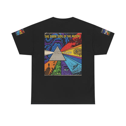 Retro Psychedelic 'The Dark Side of the Moon' Tee