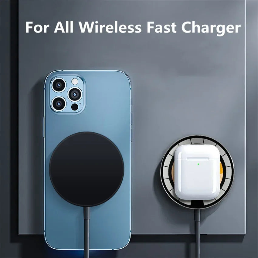 100W Magnetic Wireless Charger Pad Phone Chargers For iPhone 15 14 13 Pro Max Airpods Portable Macsafe PD Fast Charging Station - Merit Sell