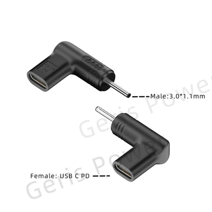 100W USB Type C PD Laptop Power Bank to Laptop Charger Converter for Asus Lenovo Hp Dell Samsung Dc Power Adapter Connector - Merit Sell