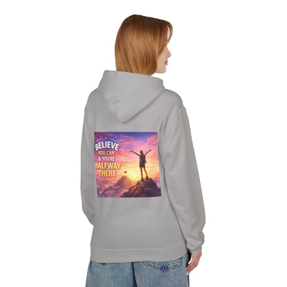 Believe You Can Motivational Hoodie — Inspirational Hiking Quote Sweatshirt