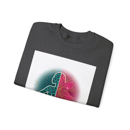 Bold & Wild Sweatshirt — Floral Leopard Graphic Crewneck
