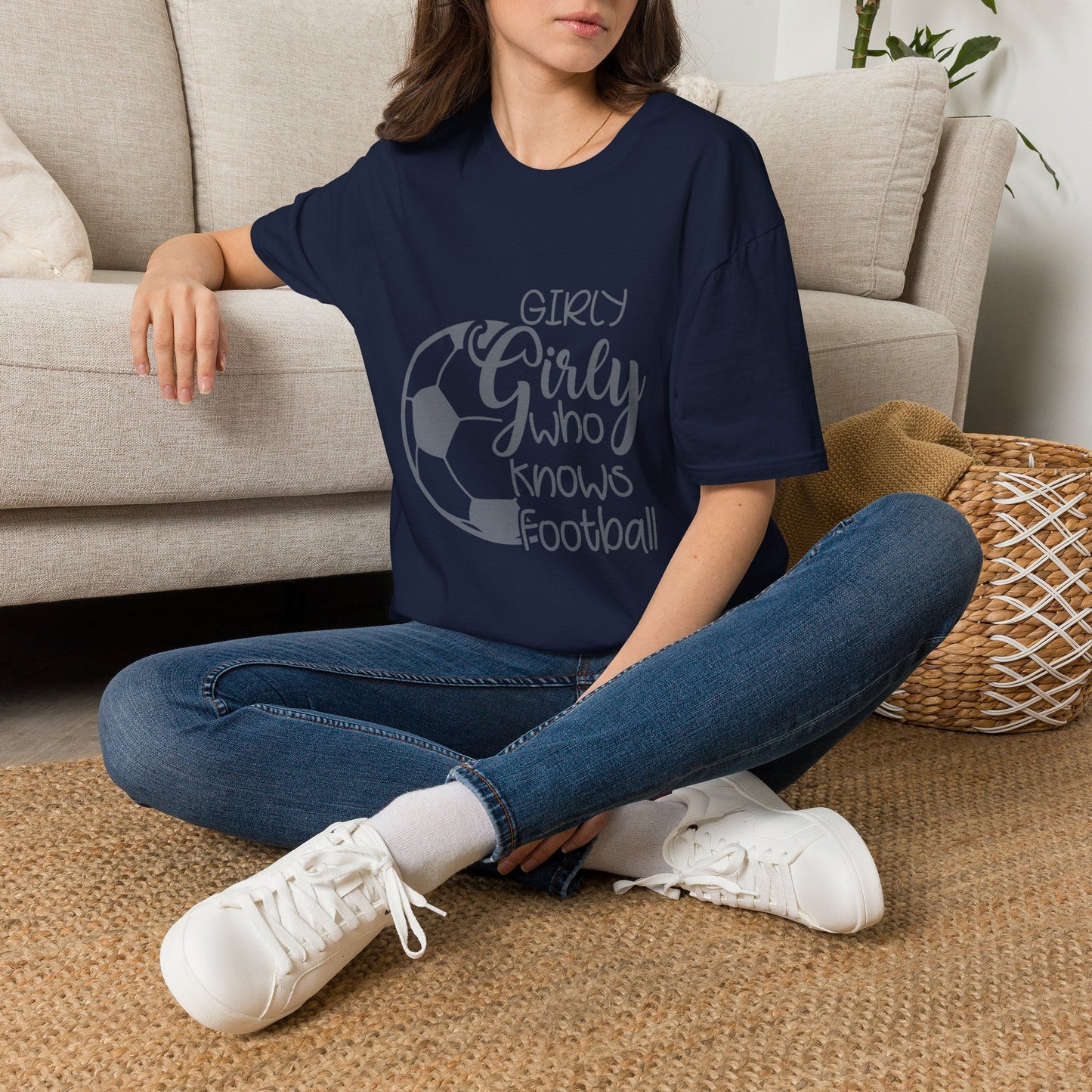 Soccer Girly Who Knows Football T-Shirt