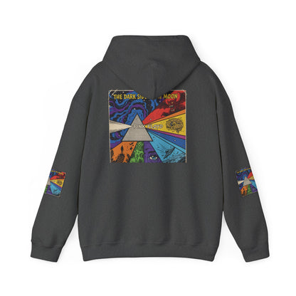 Psychedelic Prism Hoodie — Colorful Surreal Art Pullover