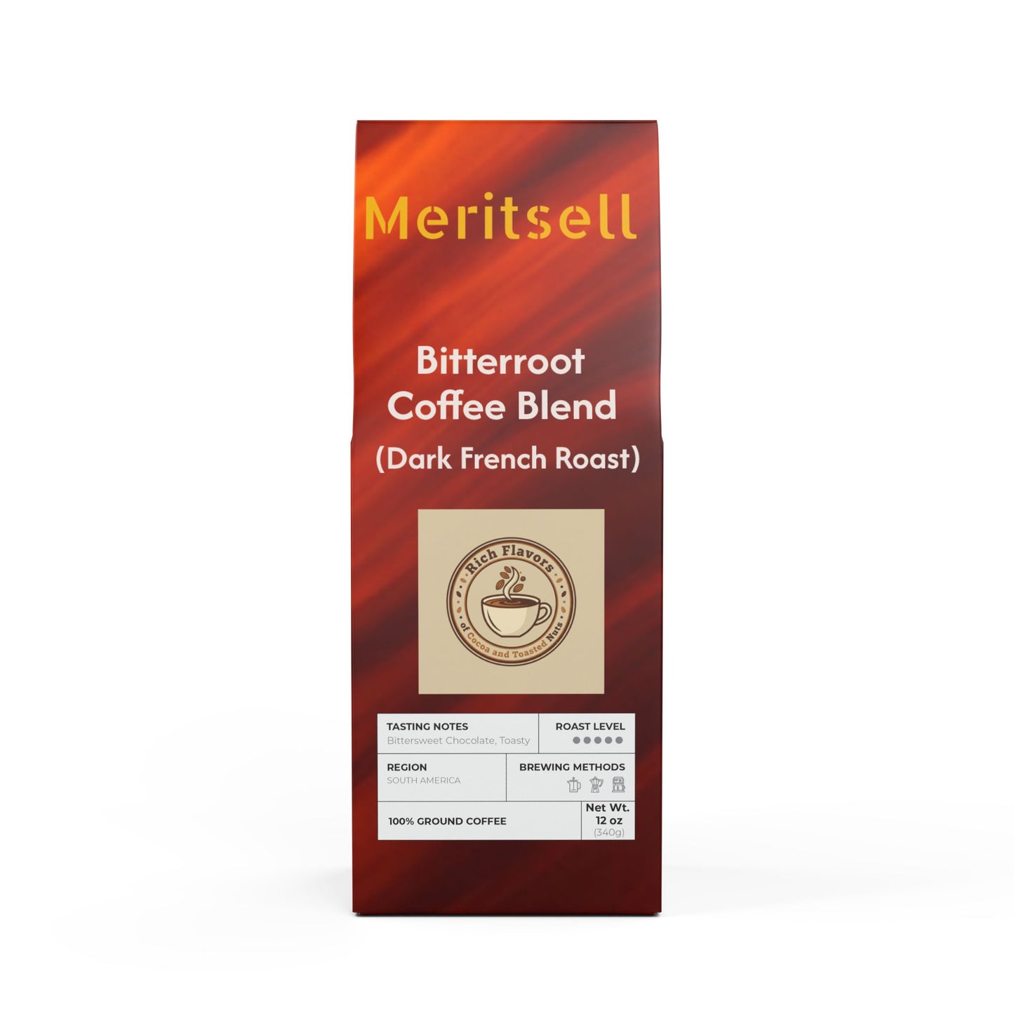 Bitterroot Coffee Blend (Dark French Roast)
