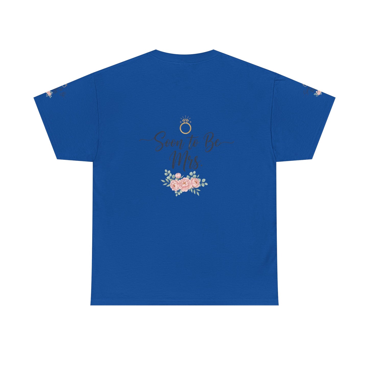 Soon to Be Mrs. Tee — Bridal Engagement Shirt with Floral Ring Design