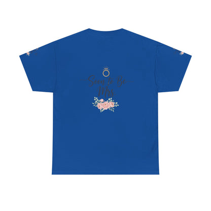 Soon to Be Mrs. Tee — Bridal Engagement Shirt with Floral Ring Design