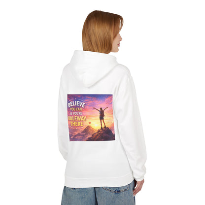 Believe You Can Motivational Hoodie — Inspirational Hiking Quote Sweatshirt