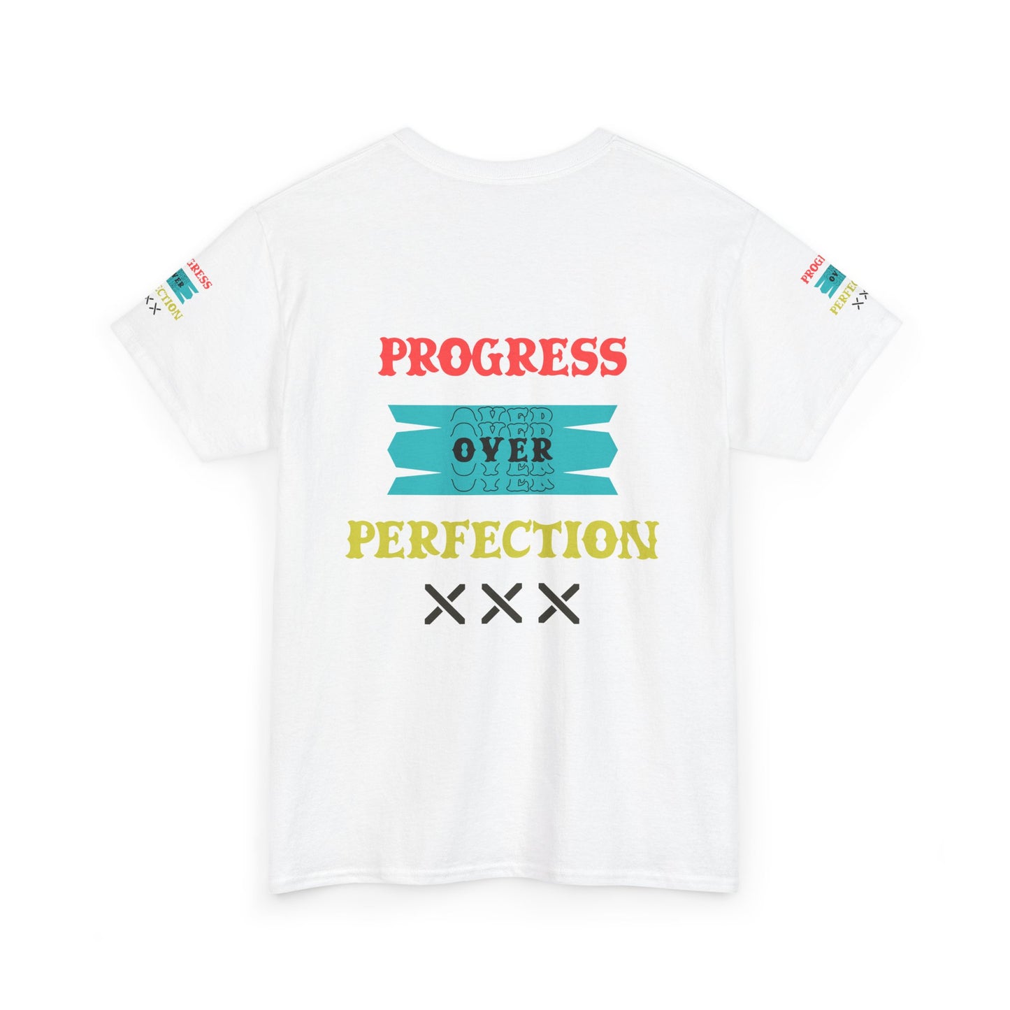 Progress Over Perfection T‑Shirt — Motivational Graphic Tee