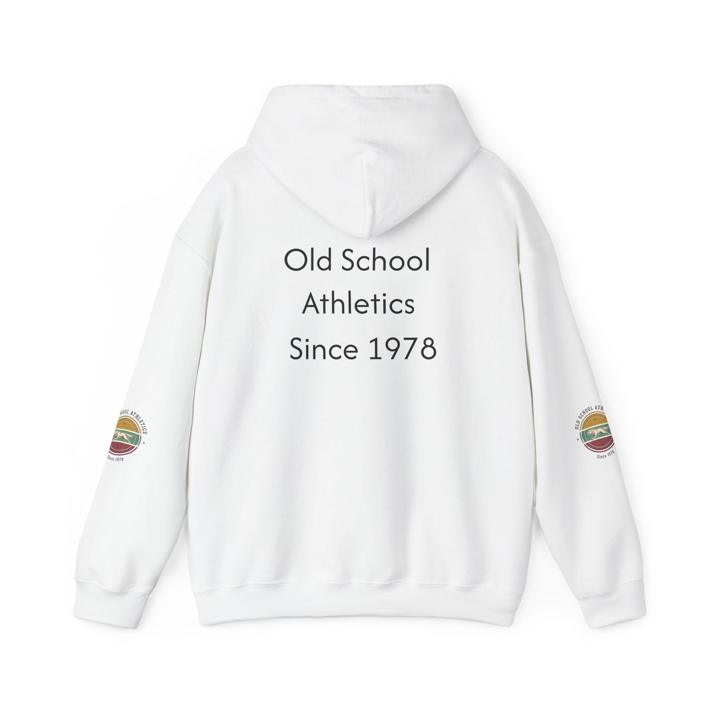 Vintage Track & Field Hoodie – "Old School Athletics Since 1978"