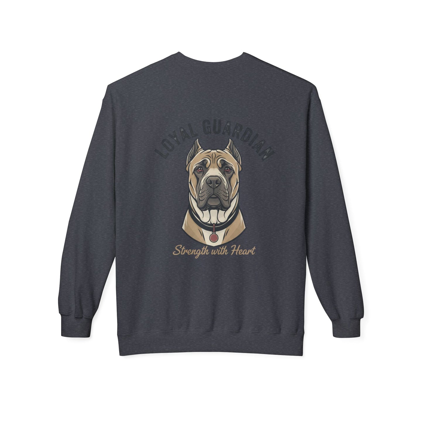 Loyal Guardian Sweatshirt — "Strength with Heart" Dog Crewneck