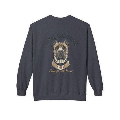Loyal Guardian Sweatshirt — "Strength with Heart" Dog Crewneck