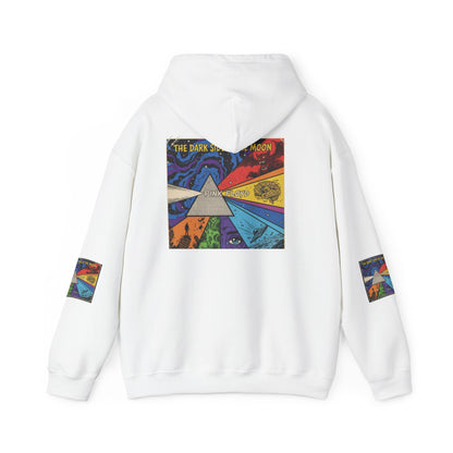 Psychedelic Prism Hoodie — Colorful Surreal Art Pullover