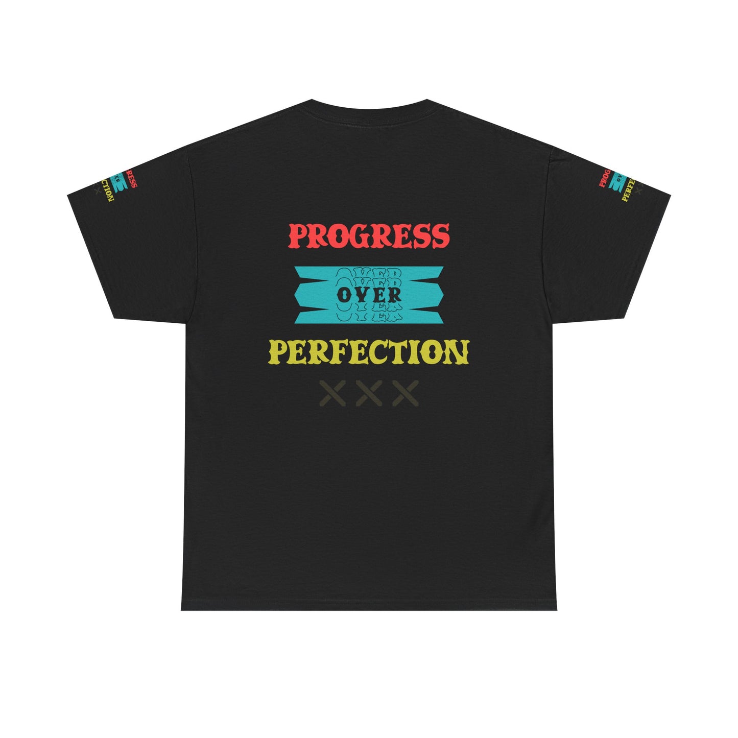 Progress Over Perfection T‑Shirt — Motivational Graphic Tee