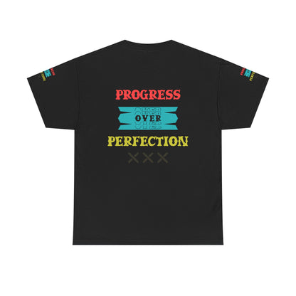 Progress Over Perfection T‑Shirt — Motivational Graphic Tee