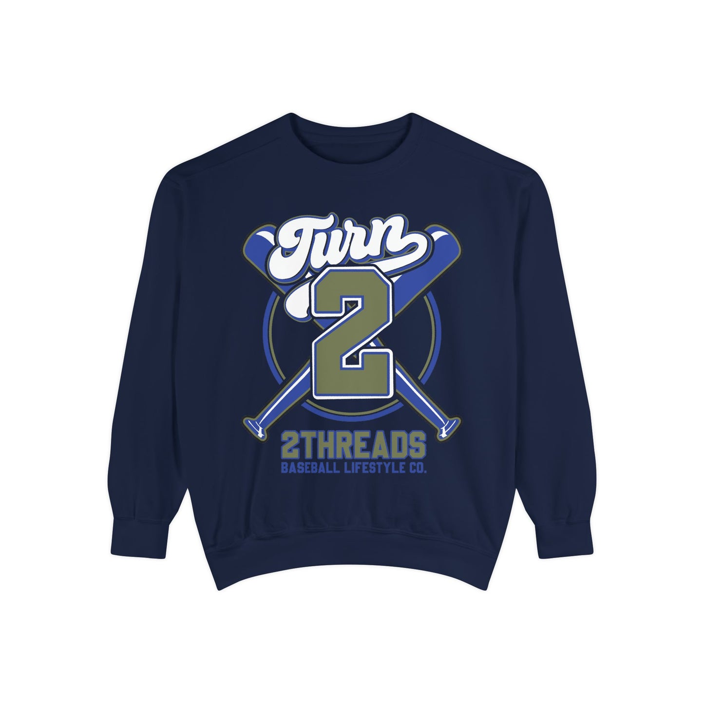 Baseball '2' Varsity Sweatshirt — 2Three08 Team Logo Pullover - Merit Sell