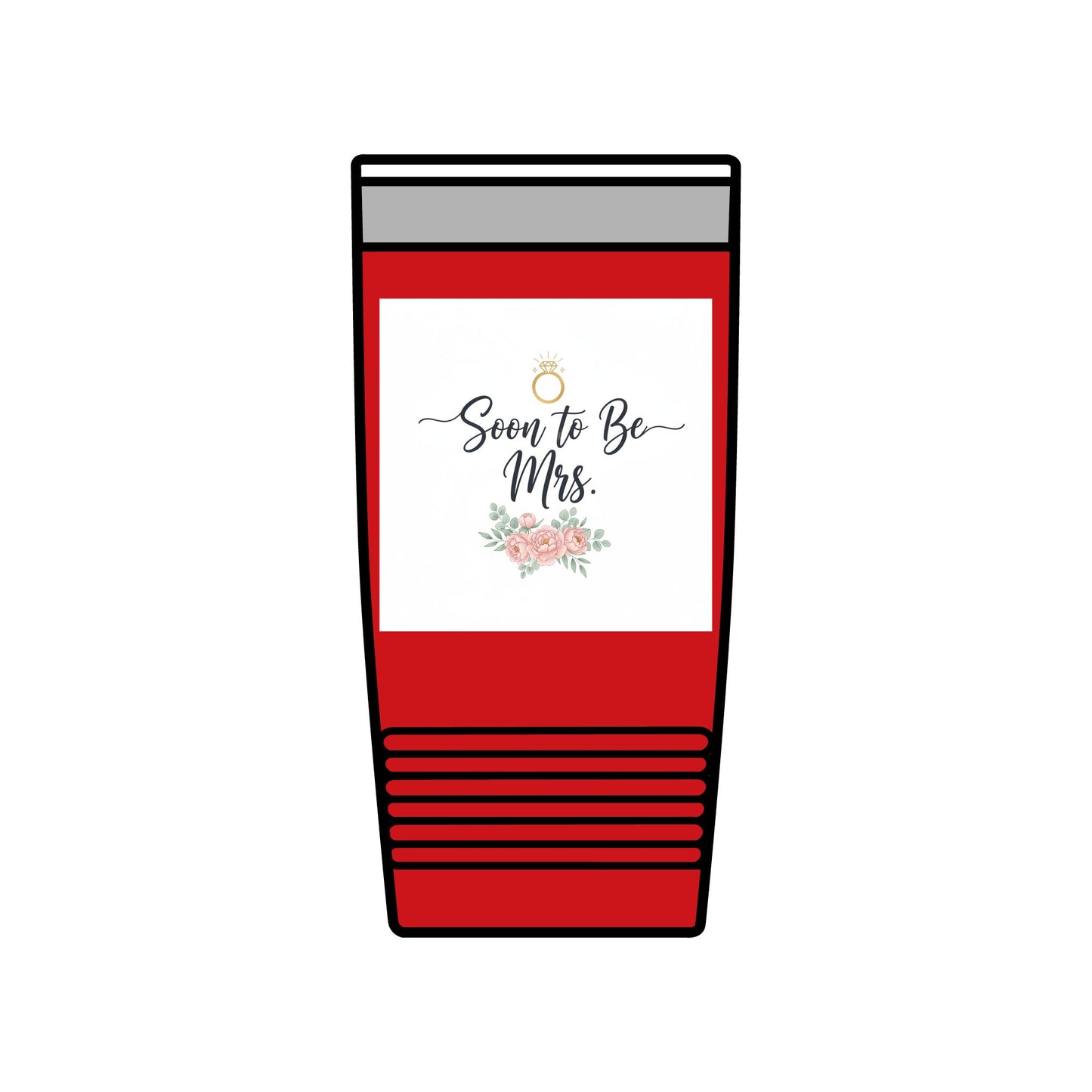 Soon to Be Mrs. 20oz Insulated Tumbler — Bridal Bachelorette Gift