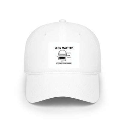 Mind Matters Low-Profile Baseball Cap — Mental Health Awareness Dad Hat