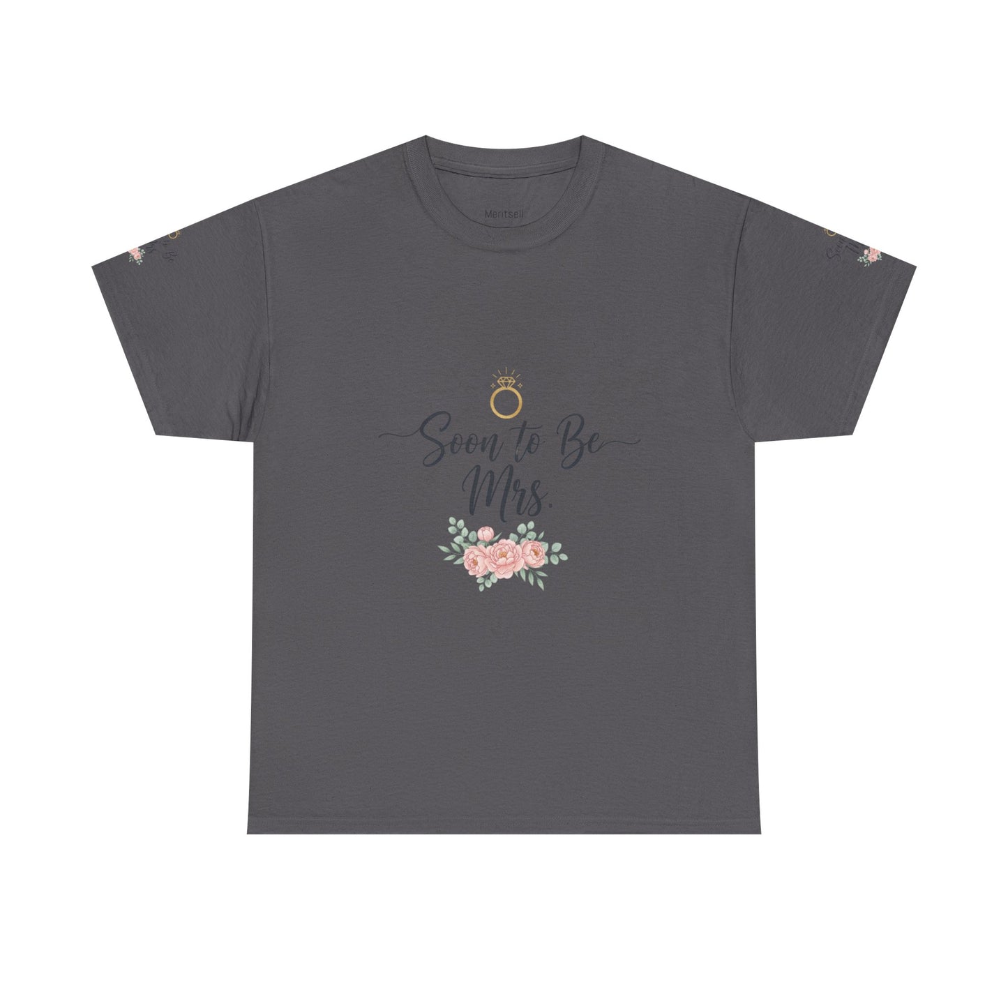 Soon to Be Mrs. Tee — Bridal Engagement Shirt with Floral Ring Design