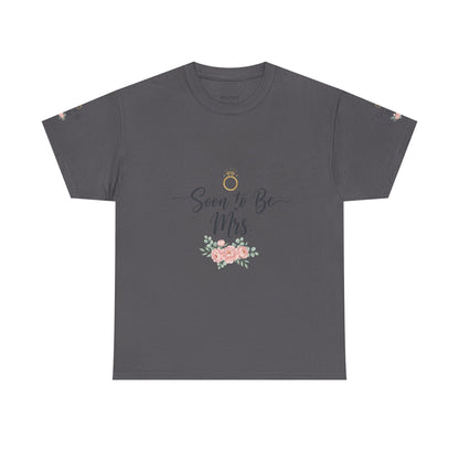 Soon to Be Mrs. Tee — Bridal Engagement Shirt with Floral Ring Design