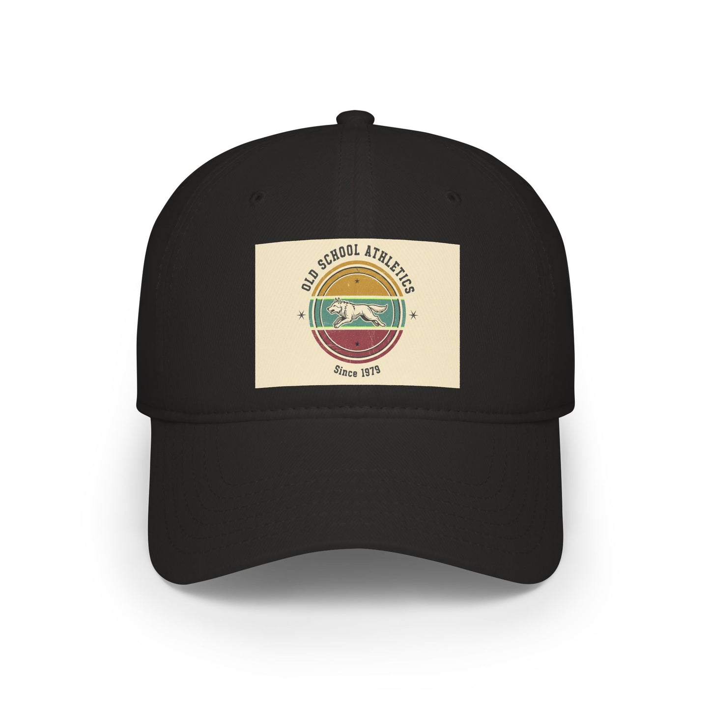 Vintage Surf Patch Baseball Cap – "Golden Coast" Old School Athletics