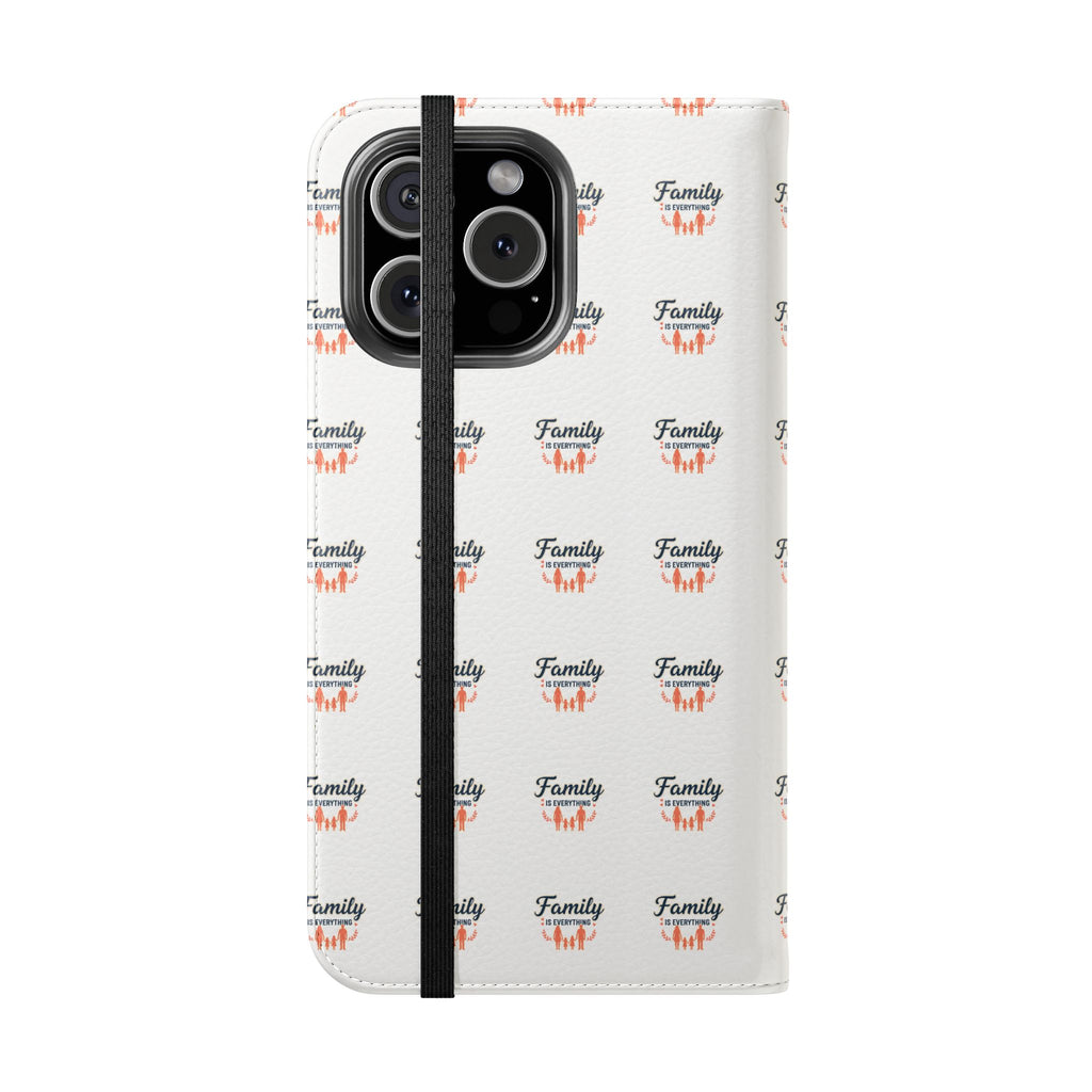 Family First Flip Phone Case — Wallet Flip Case with Card Slots