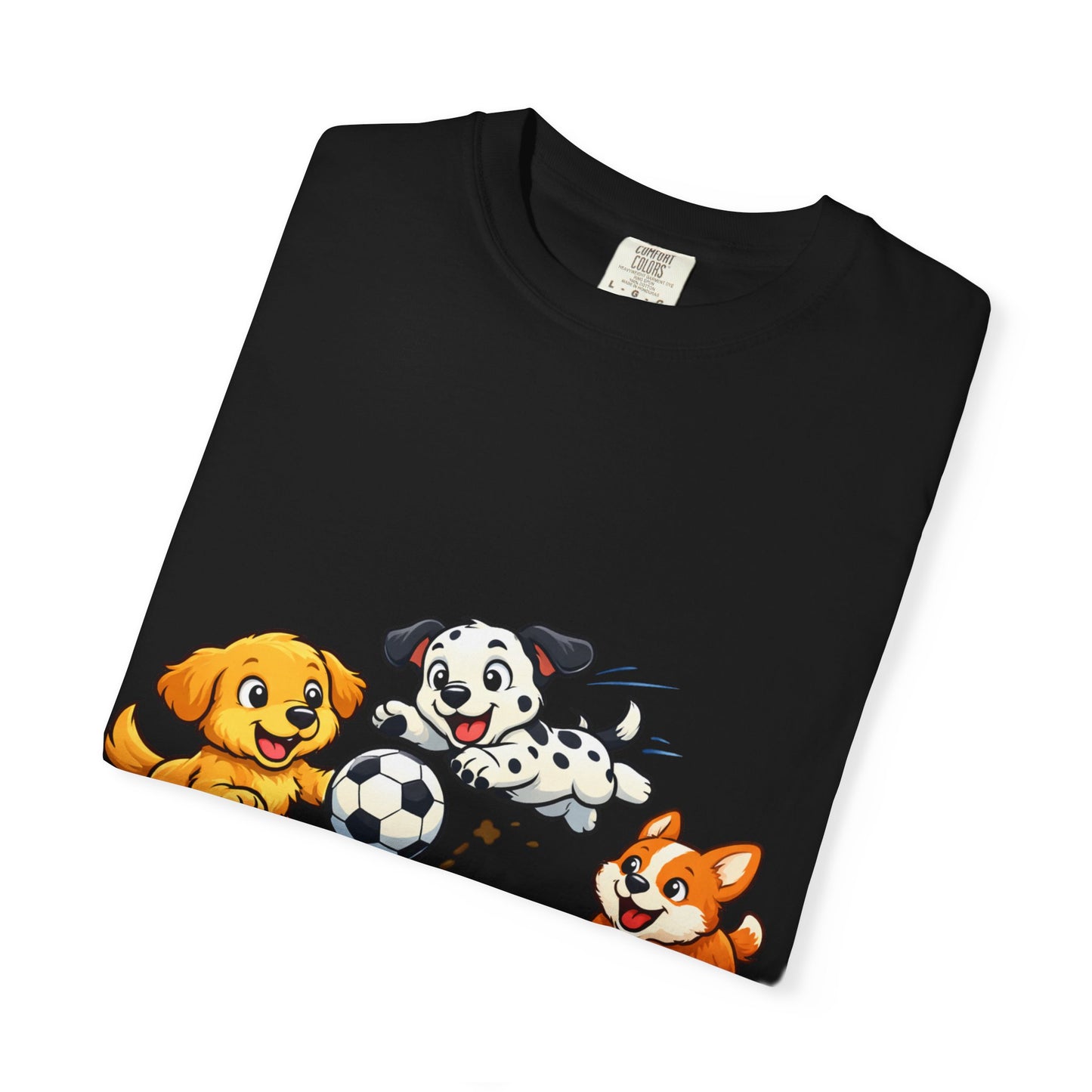 T-Shirt — Playful Paws Soccer Kids Tee