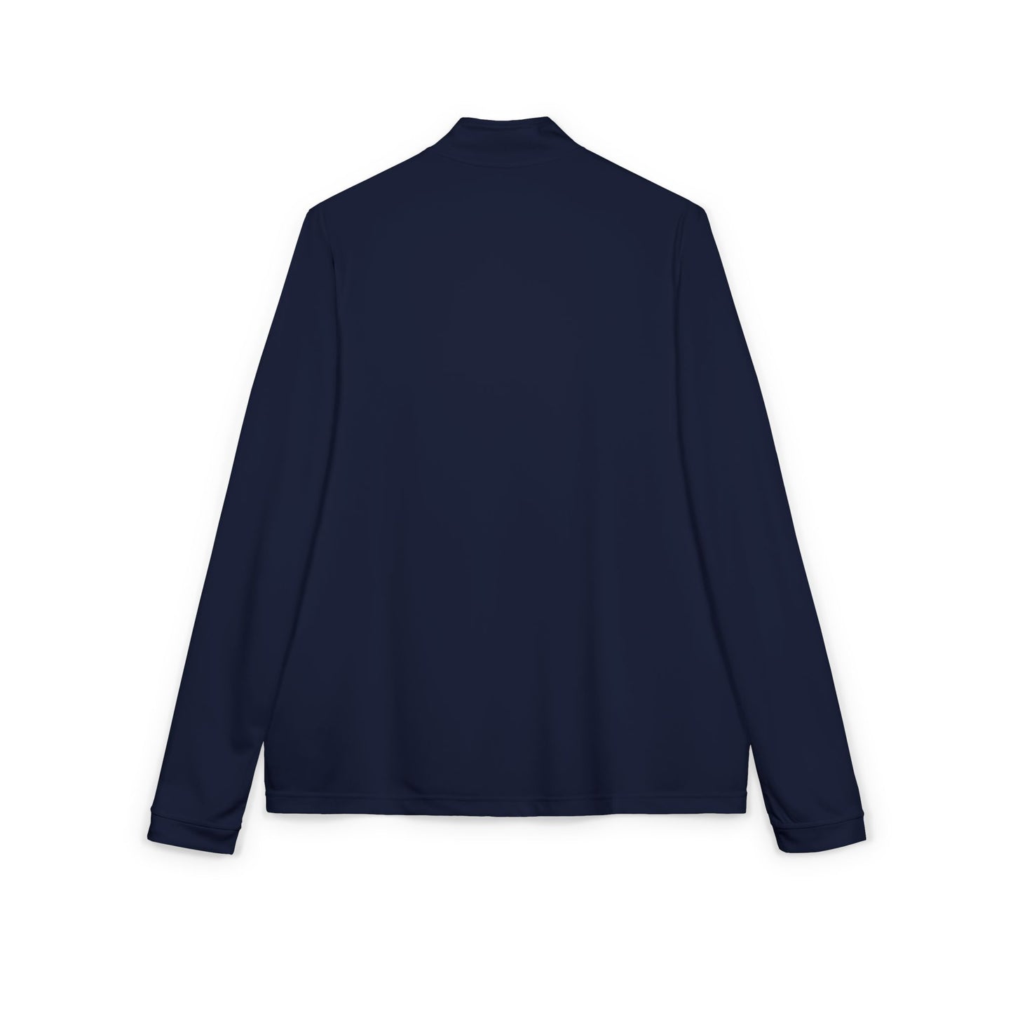 Embroidered Quarter-Zip Pullover — White Athletic Adidas Design