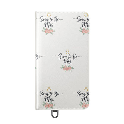 Flip Case — 'Soon to Be Mrs.' Floral Ring Phone Wallet