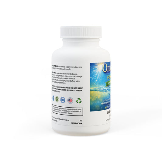 Omega 3 Fish Oil Supplement (60 Softgels) Merit Sell