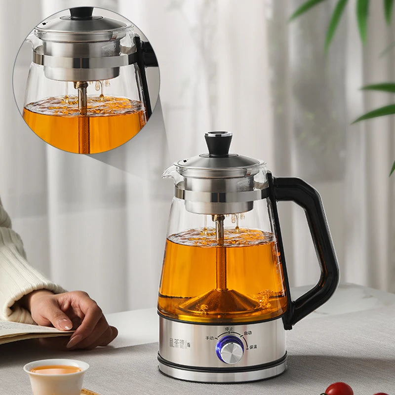 110V 220V Electric Kettle Automatic Steam Spray Teapot Multifunctional Glass Health Pot Thermo Pot Household Boil Water Kettle - Merit Sell