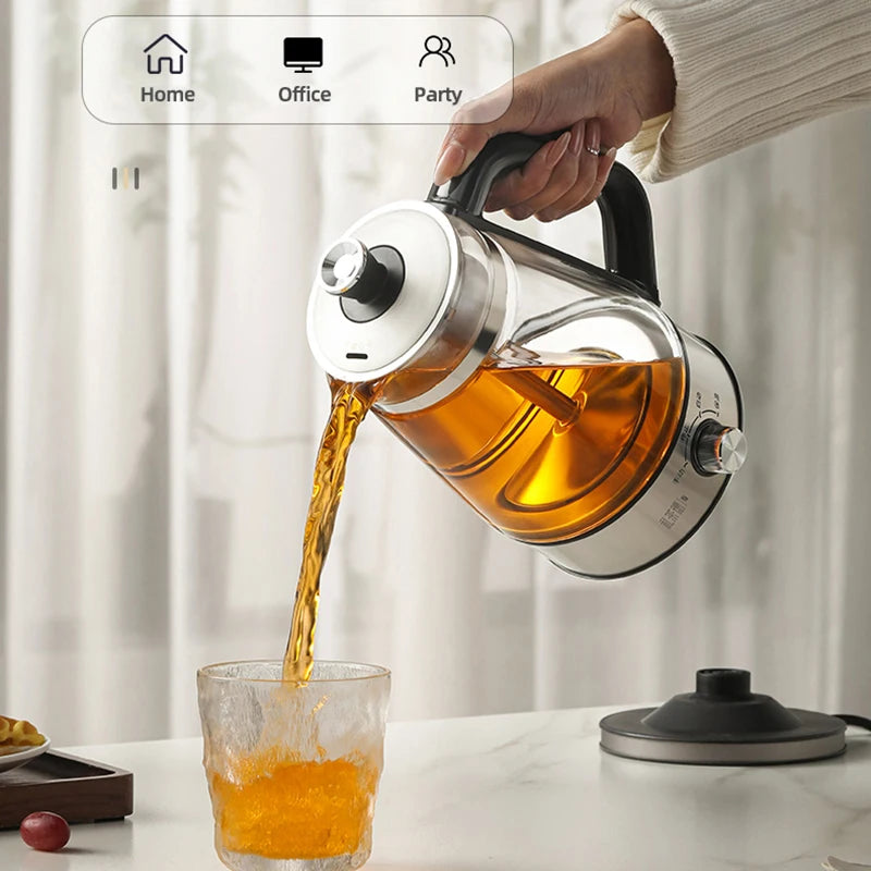 110V 220V Electric Kettle Automatic Steam Spray Teapot Multifunctional Glass Health Pot Thermo Pot Household Boil Water Kettle - Merit Sell