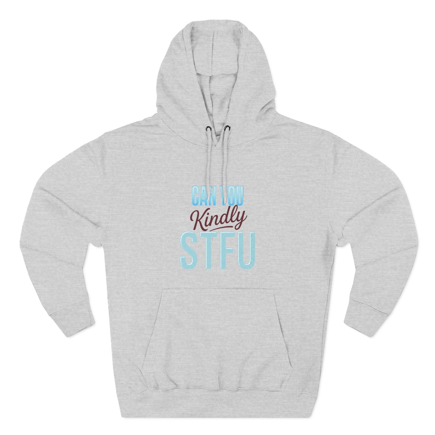 Can You Kindly STFU Hoodie — Funny Football Fan Pullover - Merit Sell
