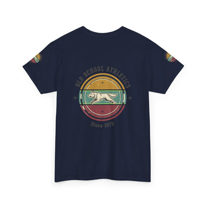 Old School Athletics Retro Running Tee — 'Since 1979' Vintage Track Shirt