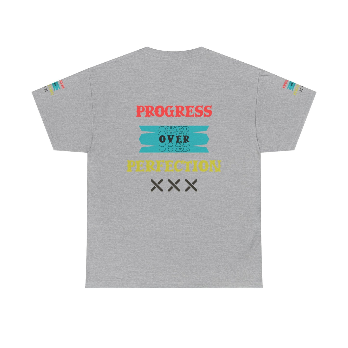 Progress Over Perfection T‑Shirt — Motivational Graphic Tee