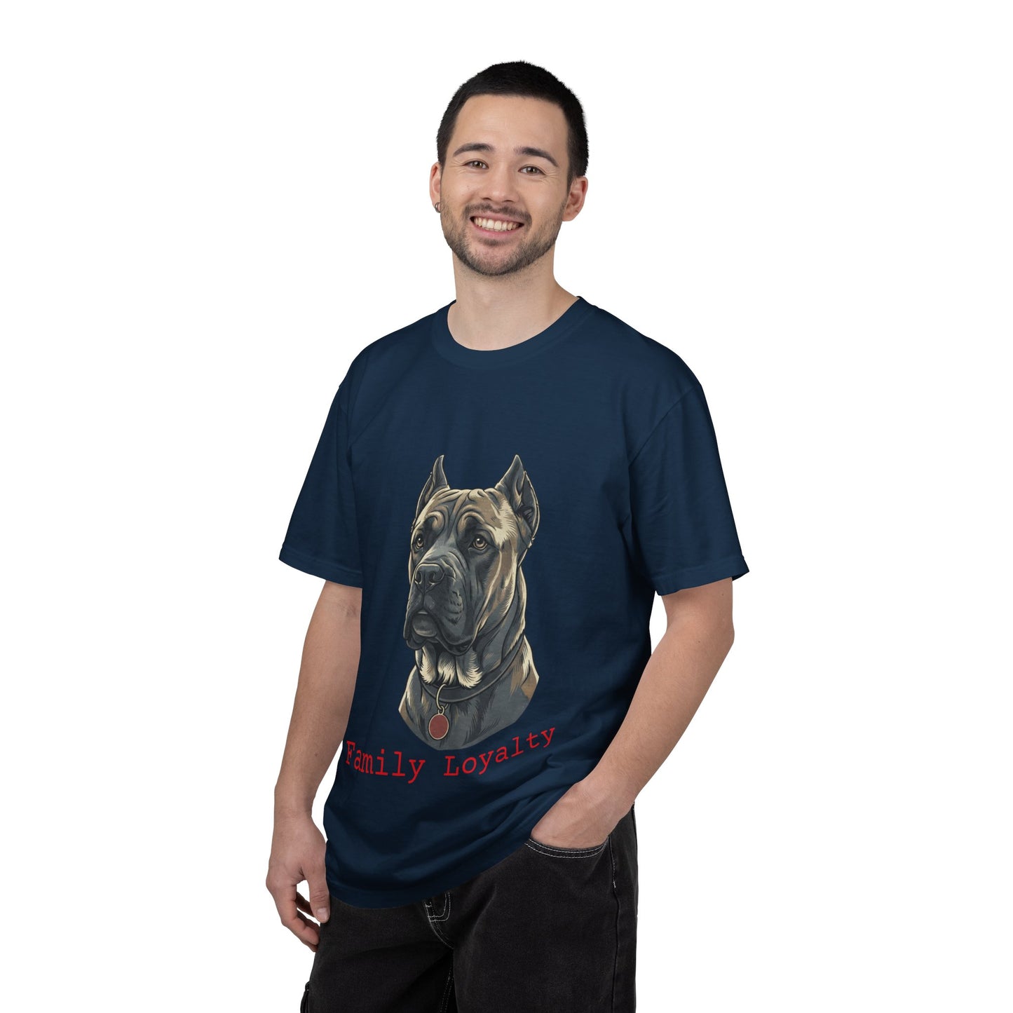 Cane Corso Illustration T-Shirt — Majestic Mastiff Portrait Tee