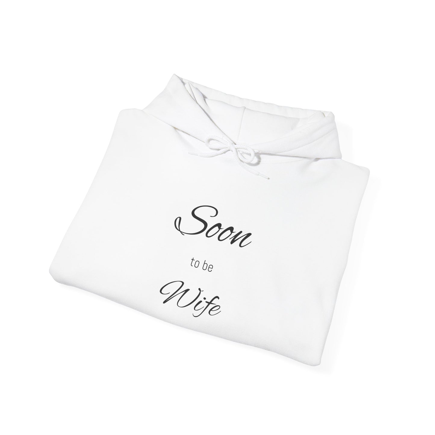 Soon To Be Wife Hoodie — Floral Bridal Engagement Sweatshirt