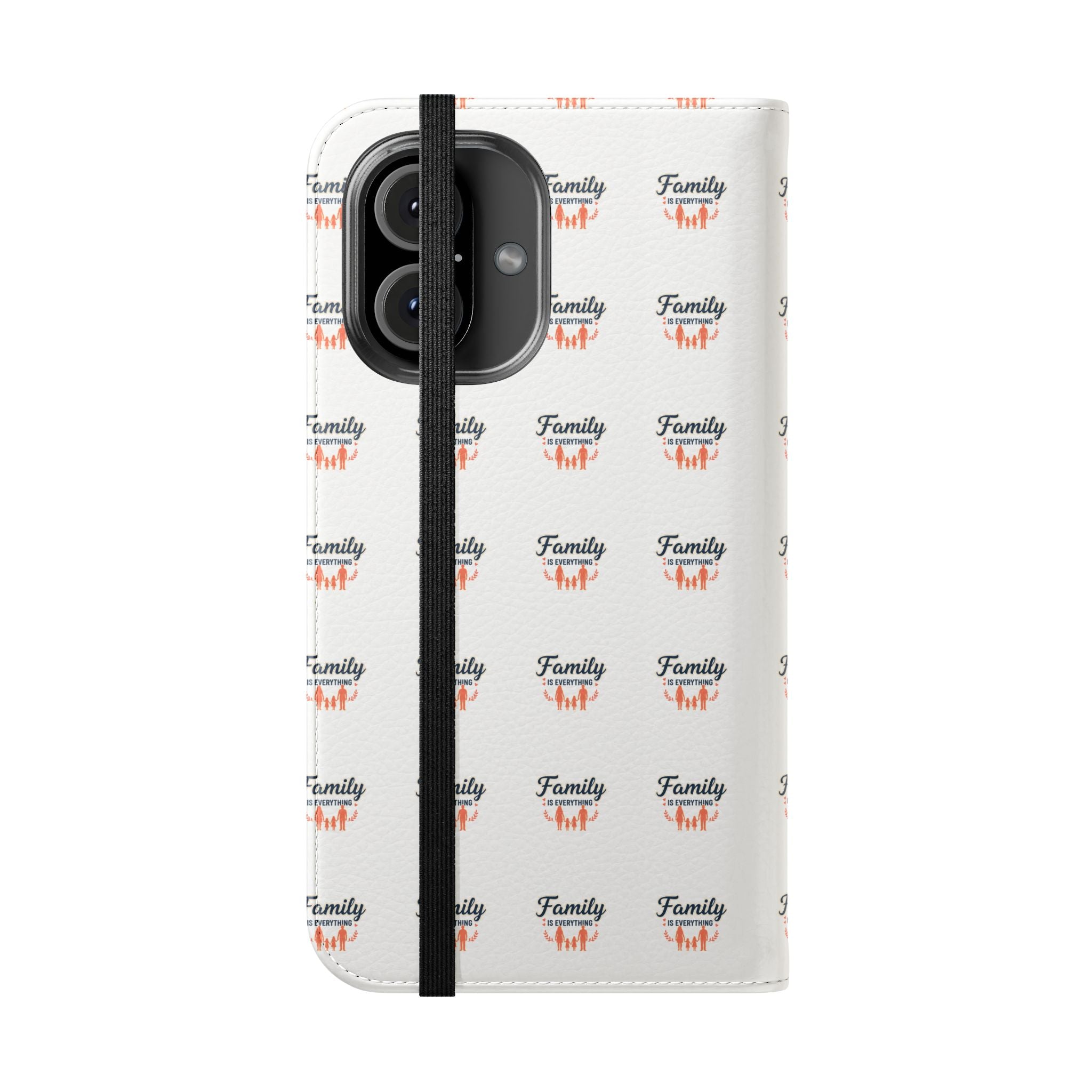 Family First Flip Phone Case — Wallet Flip Case with Card Slots