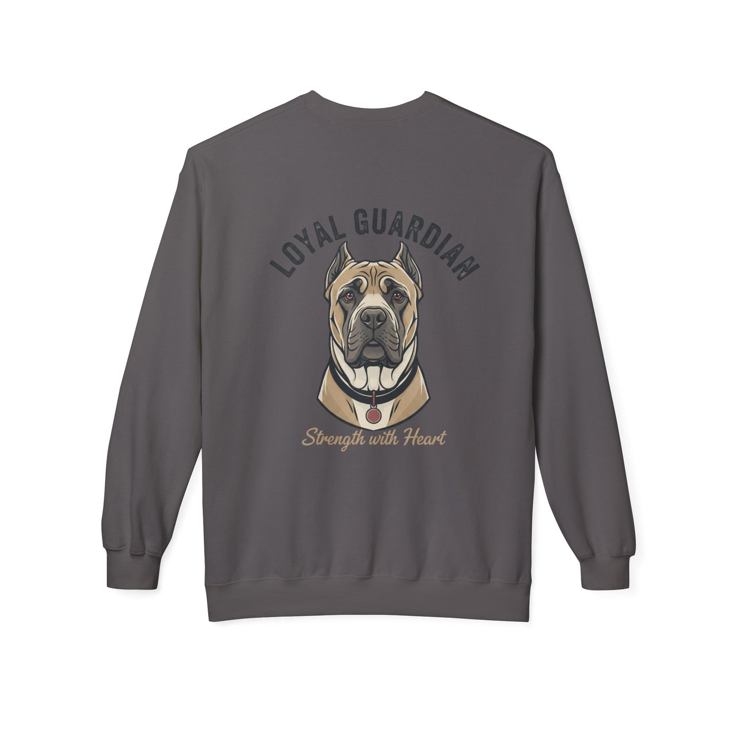 Loyal Guardian Sweatshirt — "Strength with Heart" Dog Crewneck