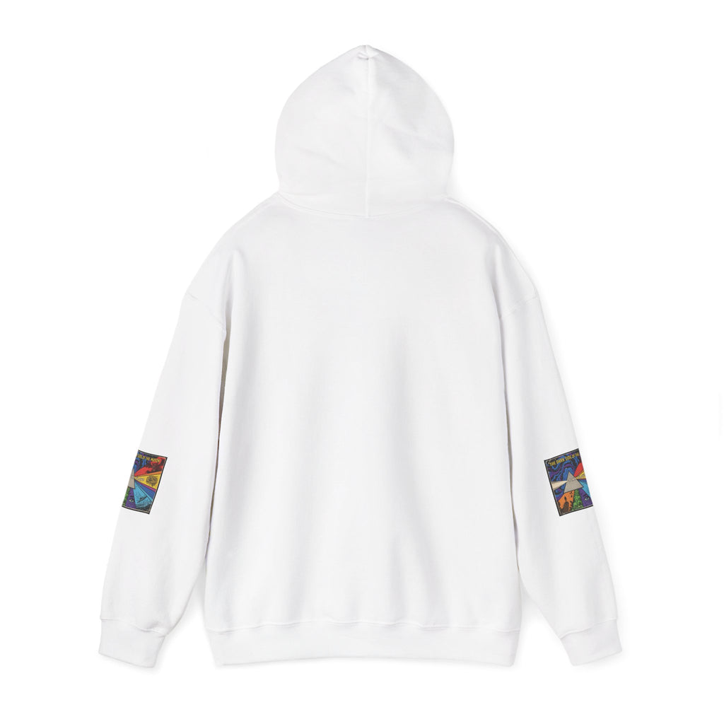 Psychedelic Prism Hoodie — Colorful Surreal Art Pullover