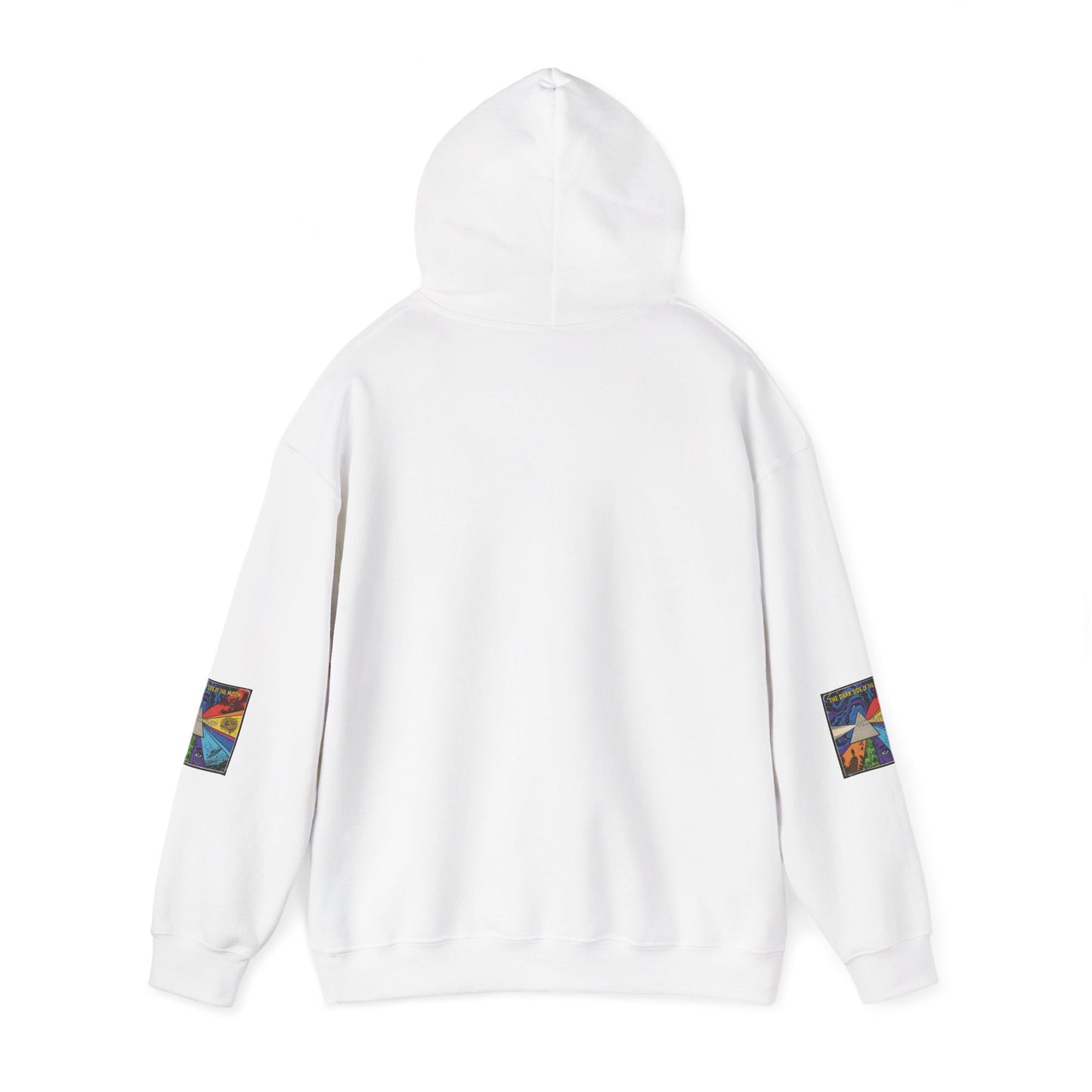 Psychedelic Prism Hoodie — Colorful Surreal Art Pullover