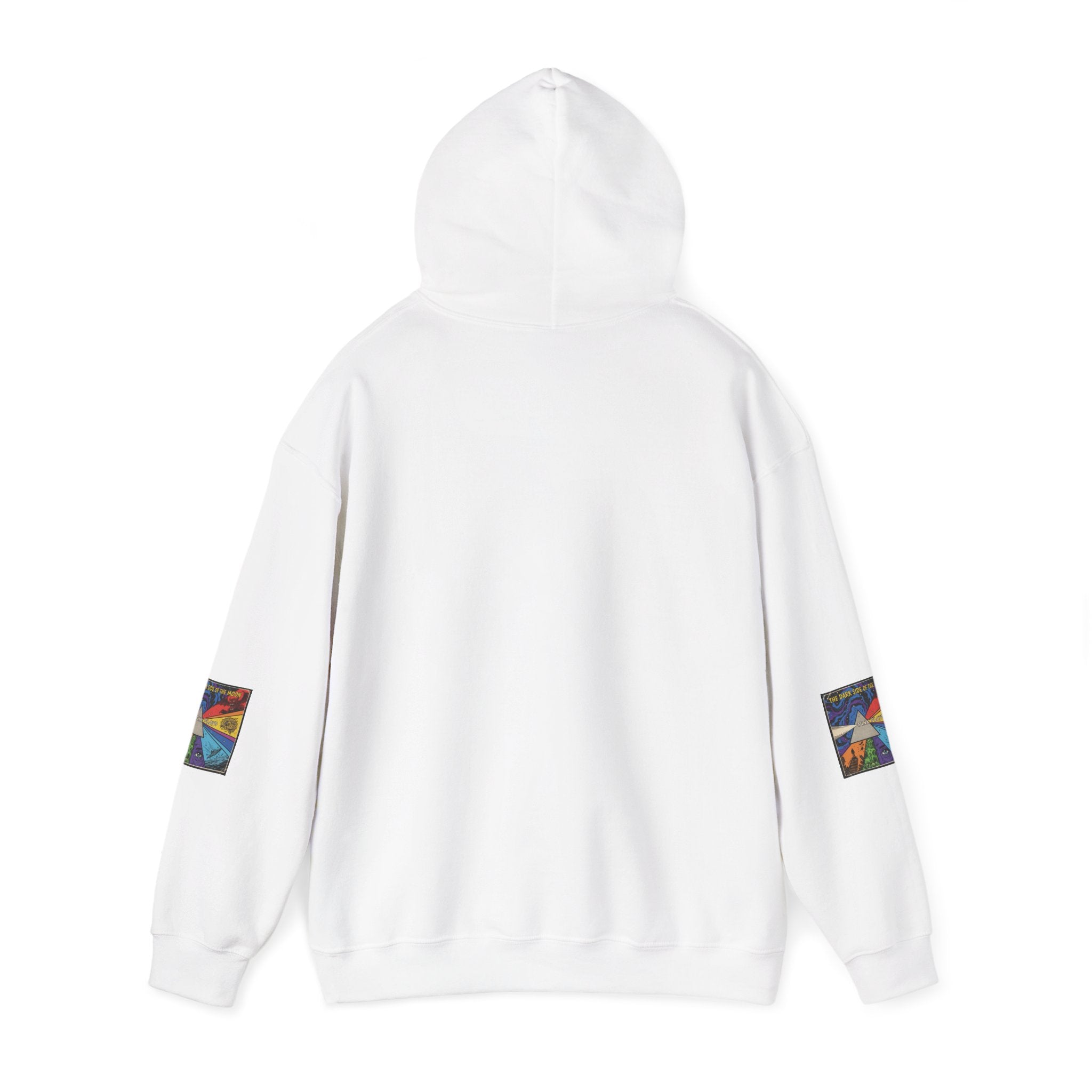 Psychedelic Prism Hoodie — Colorful Surreal Art Pullover