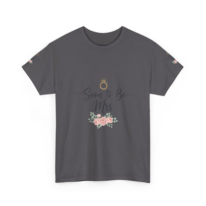 Soon to Be Mrs. Tee — Bridal Engagement Shirt with Floral Ring Design