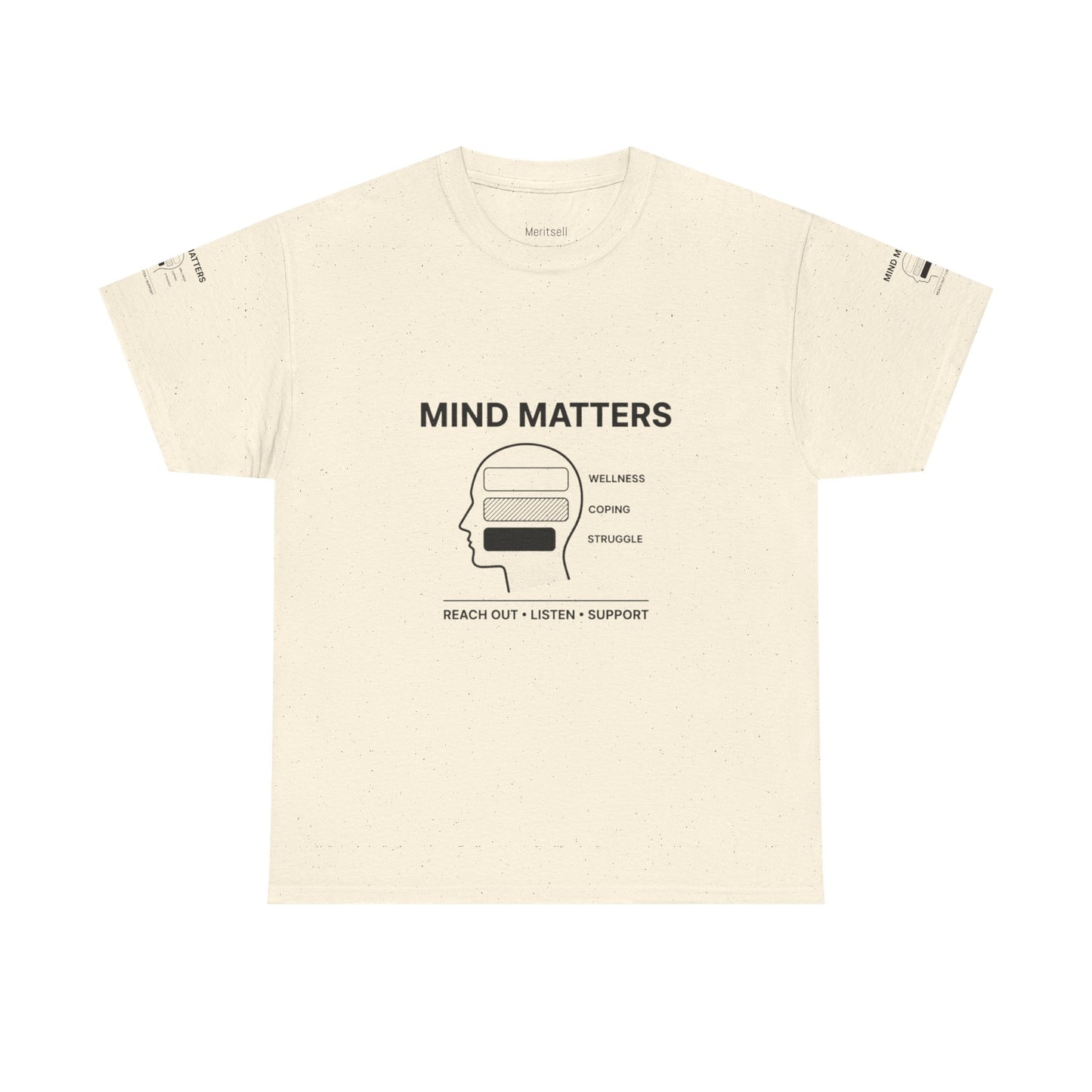 Mind Matters Tee — Mental Health Awareness Graphic T-Shirt