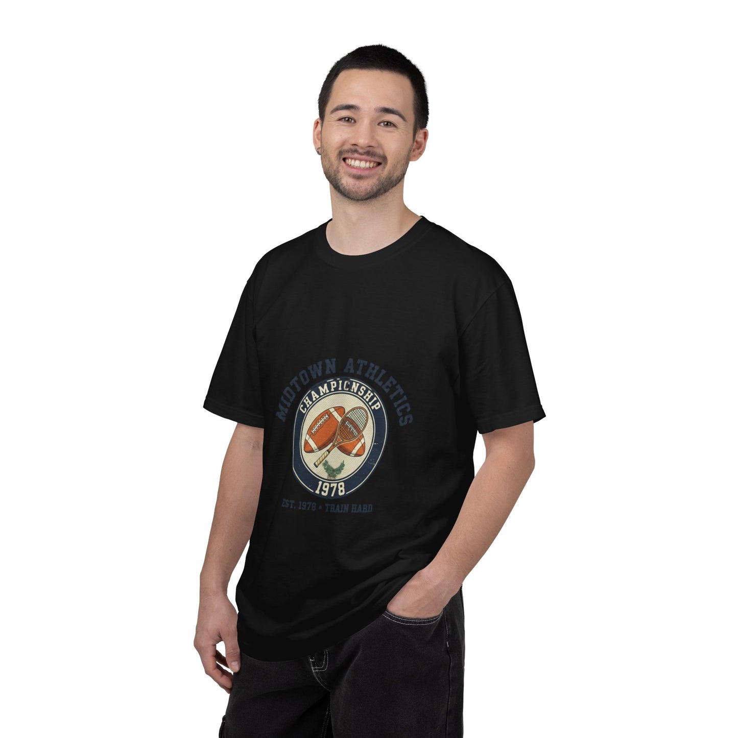 Midtown Athletics Vintage Basketball T-Shirt — “Championship 1978”