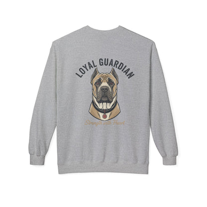 Loyal Guardian Sweatshirt — "Strength with Heart" Dog Crewneck