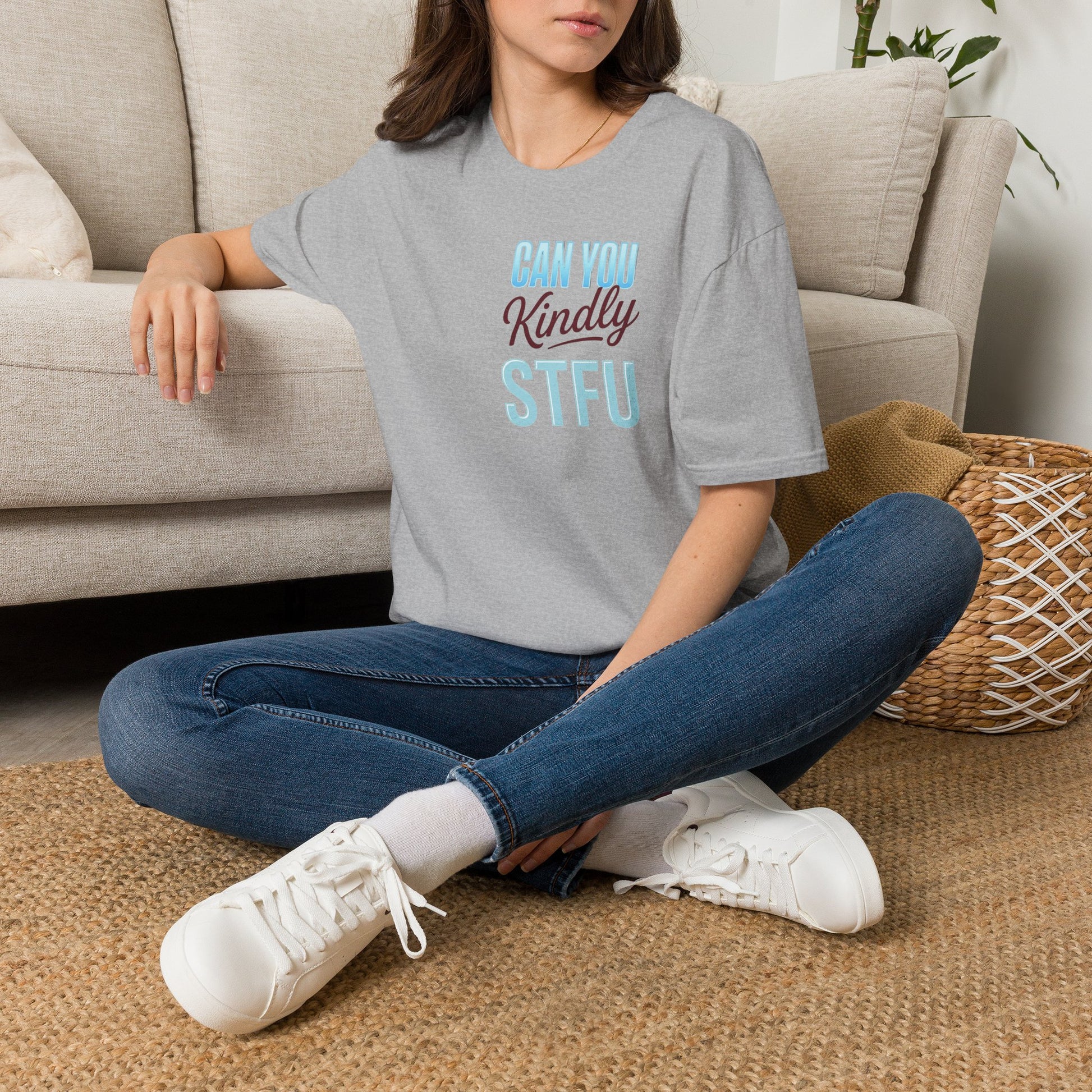 Graphic T-Shirt — "Can You Kindly STFU" Funny Sarcastic Tee - Merit Sell